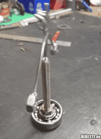 Drehende Schraubenhand..