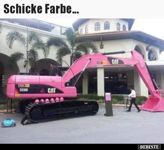 Schicke Farbe...