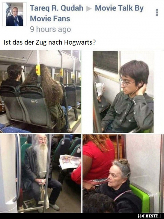 Ist das der Zug nach Hogwarts?..