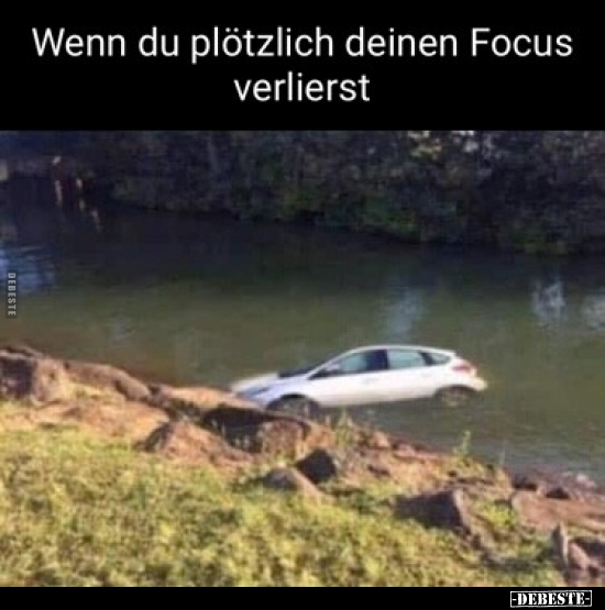 Wenn du plötzlich deinen Focus verlierst