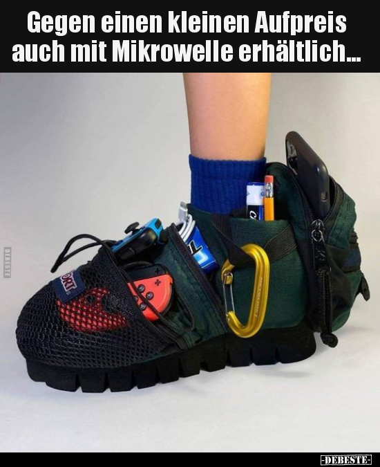 Gegen einen kleinen Aufpreis auch mit Mikrowelle.. - Lustige Bilder | DEBESTE.de