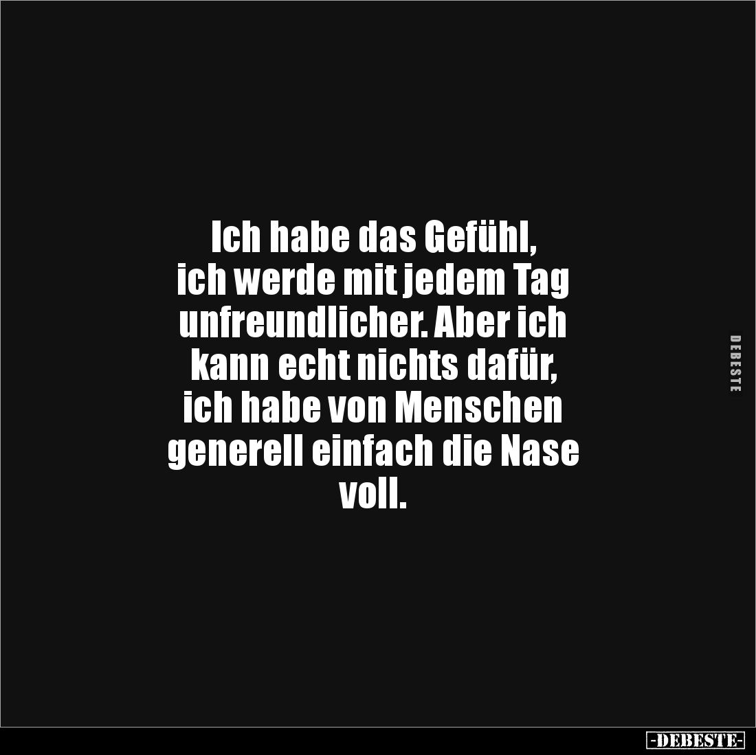 Ich habe das Gefühl, ich werde mit jedem Tag.. - Lustige Bilder | DEBESTE.de