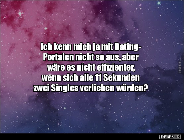 Ich kenn mich ja mit Dating-Portalen nicht so aus.. - Lustige Bilder | DEBESTE.de