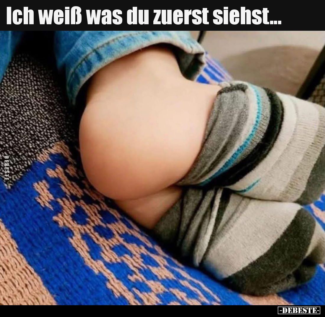 Ich weiß was du zuerst siehst...