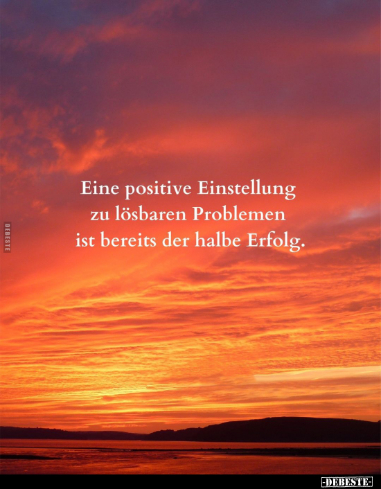 Eine positive Einstellung.. - Lustige Bilder | DEBESTE.de