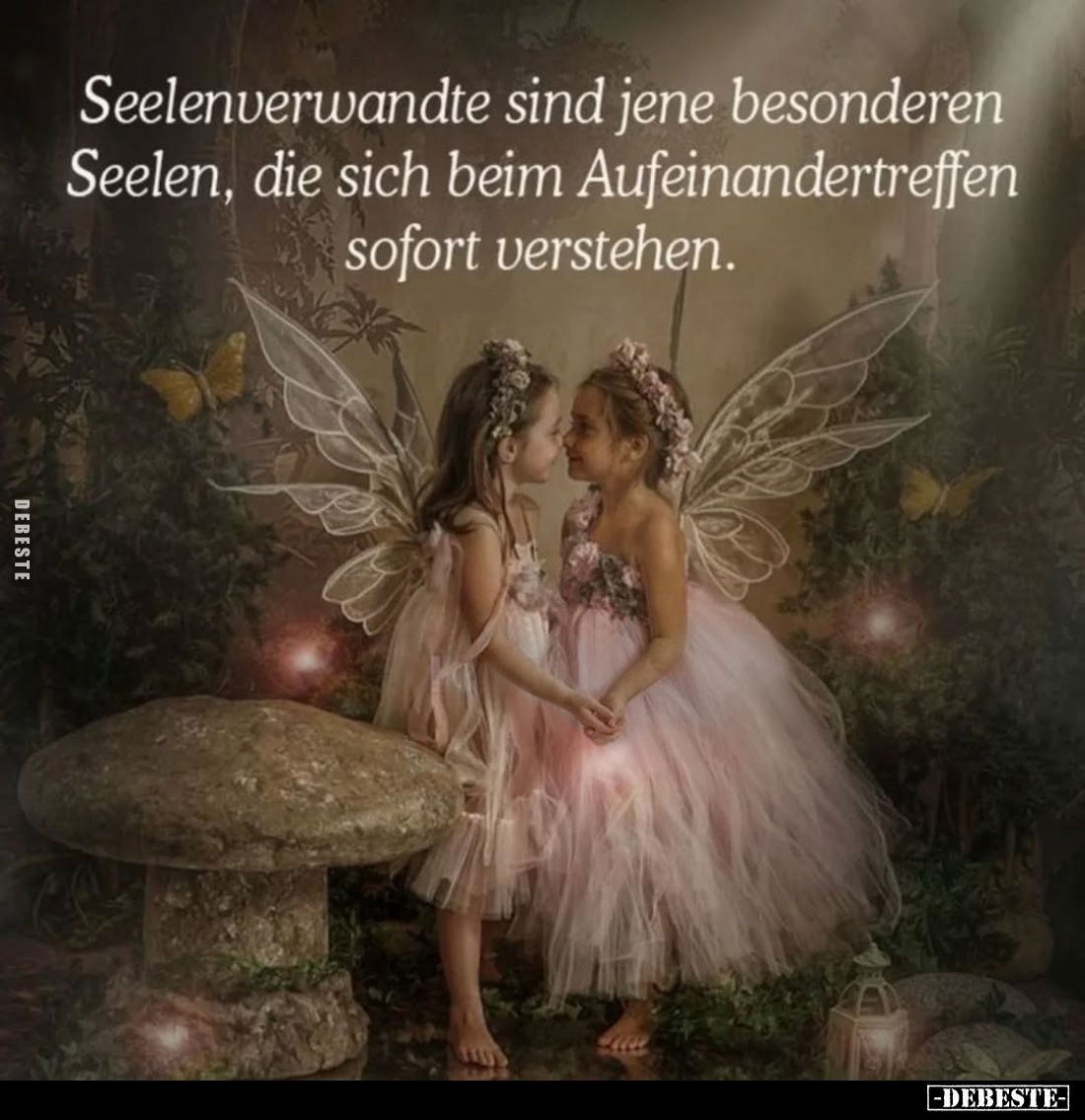 Seelenverwandte sind jene besonderen Seelen, die sich beim Aufeinandertreffen sofort verstehen.