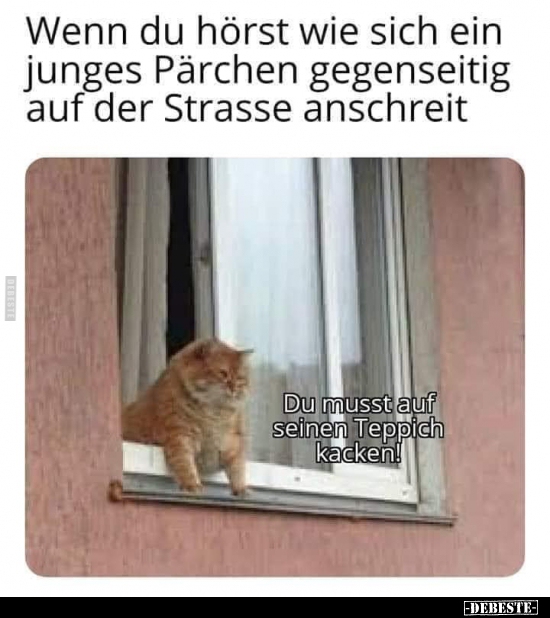 Wenn du hörst wie sich ein junges Pärchen gegenseitig..