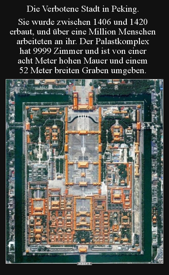 Die Verbotene Stadt in Peking. Sie wurde zwischen 1406 und..