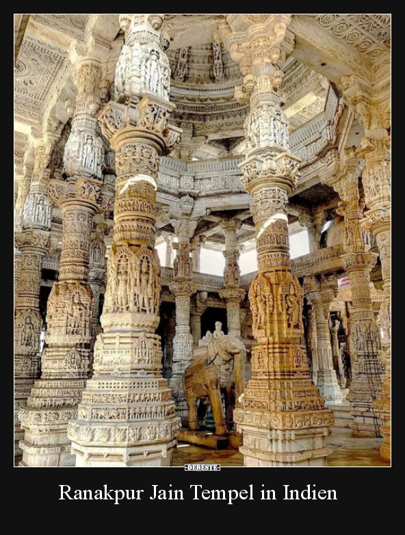 Ranakpur Jain Tempel in Indien.. - Lustige Bilder | DEBESTE.de
