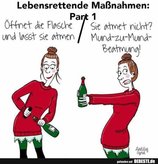 Lebensrettende Maßnahmen..