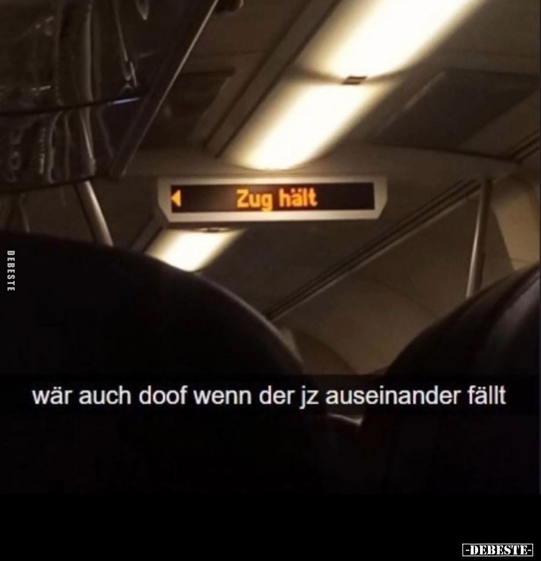 wär auch doof wenn der jz auseinander fällt