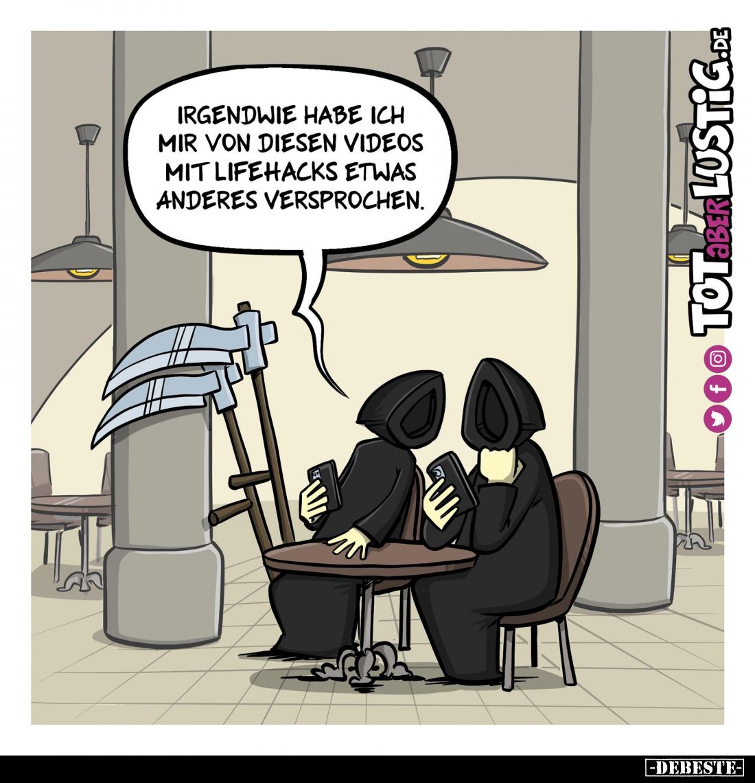 Irgendwie habe ich mir von diesen Videos mit Lifehacks etwas anderes versprochen.