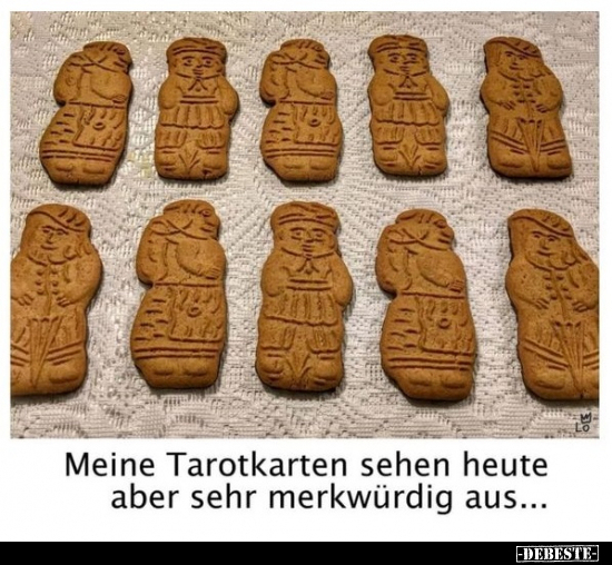 Meine Tarotkarten sehen heute aber sehr merkwürdig.. - Lustige Bilder | DEBESTE.de