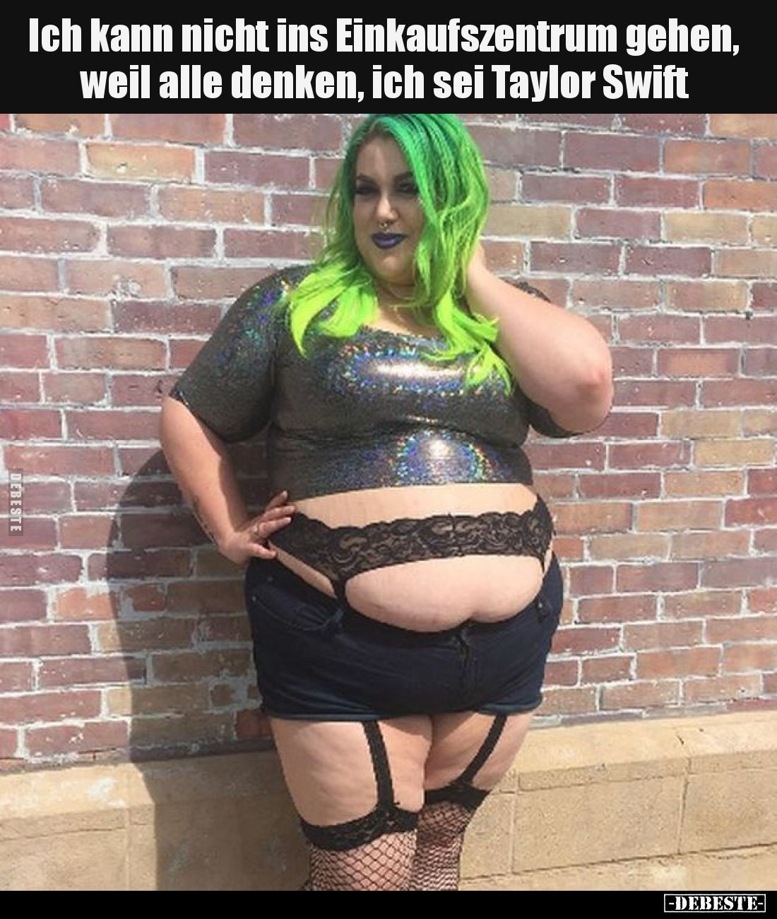 Ich kann nicht ins Einkaufszentrum gehen, weil alle denken, ich sei Taylor Swift
