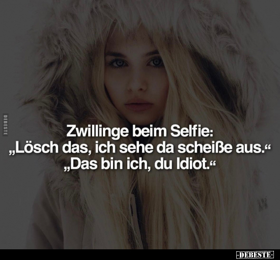 Zwillinge beim Selfie:.. - Lustige Bilder | DEBESTE.de