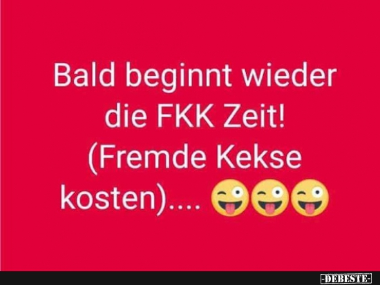 Bald beginnt wieder die...