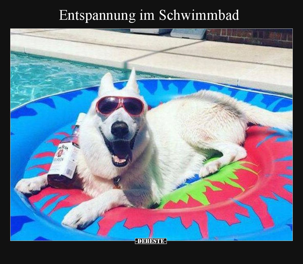 Entspannung im Schwimmbad