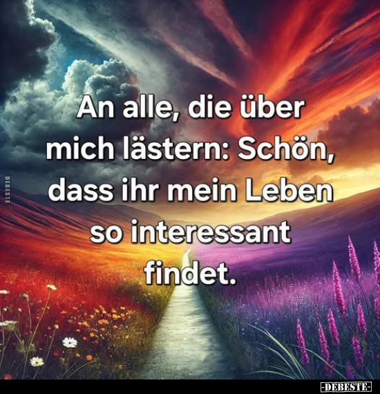 Lästern, Leben