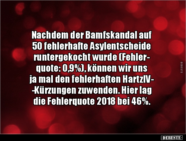 Nachdem der Bamfskandal auf 50 fehlerhafte Asylentscheide.. - Lustige Bilder | DEBESTE.de