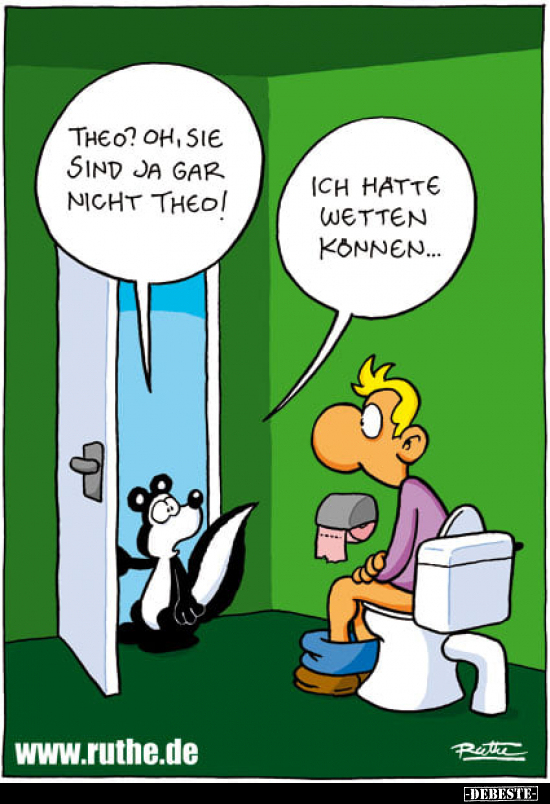 Theo? Oh, Sie sind ja gar nicht Theo!..