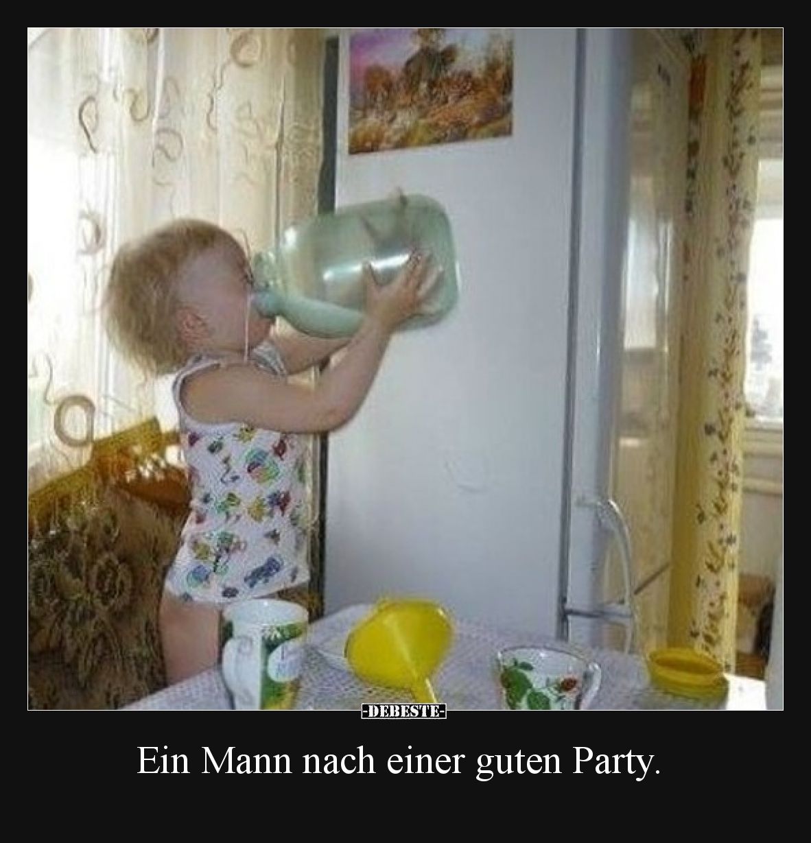 Ein Mann nach einer guten Party... - Lustige Bilder | DEBESTE.de