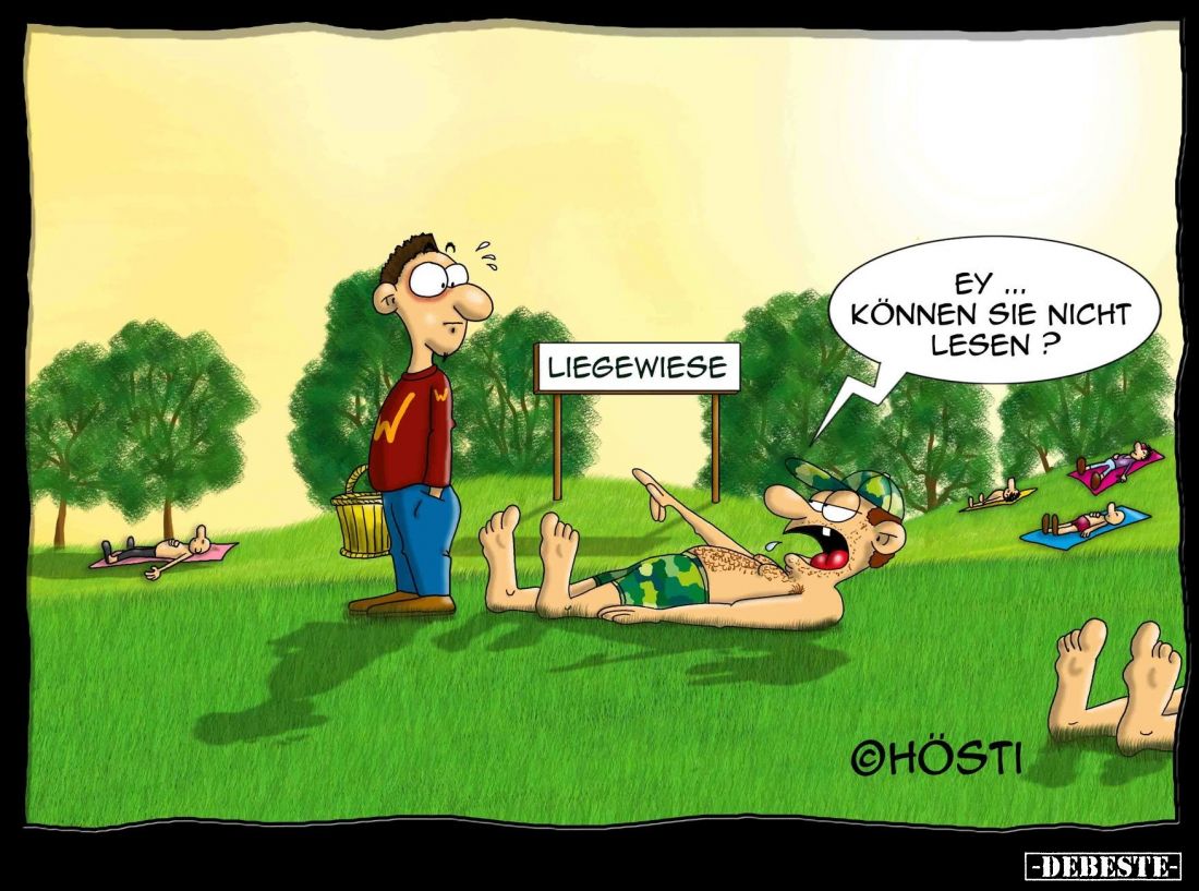Ey... können sie nicht lesen?.. - Lustige Bilder | DEBESTE.de