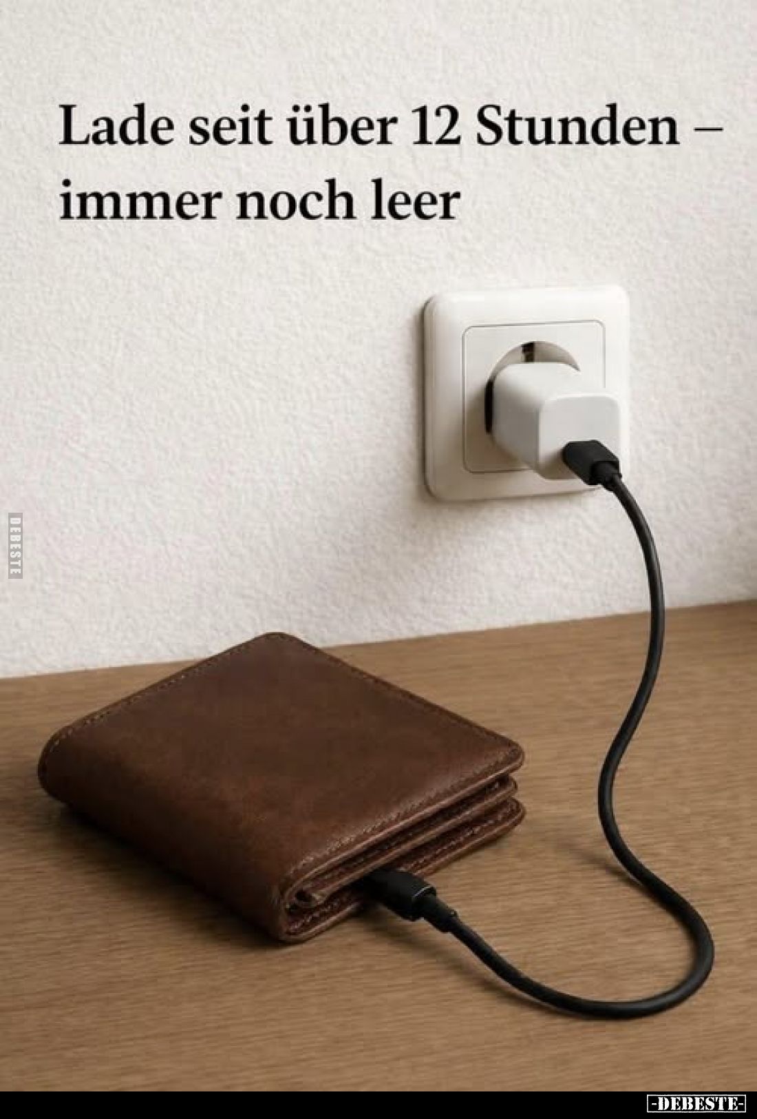 Lade seit über 12 Stunden - immer noch leer