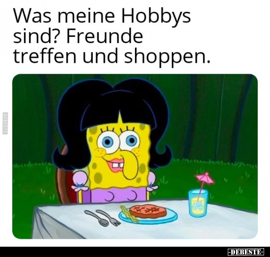 Hobbys, Freunde, Treffen, Shoppen