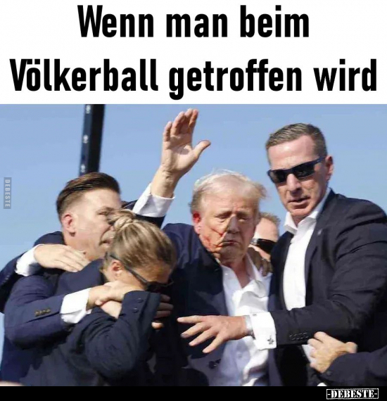 Wenn man beim Völkerball getroffen wird.. - Lustige Bilder | DEBESTE.de