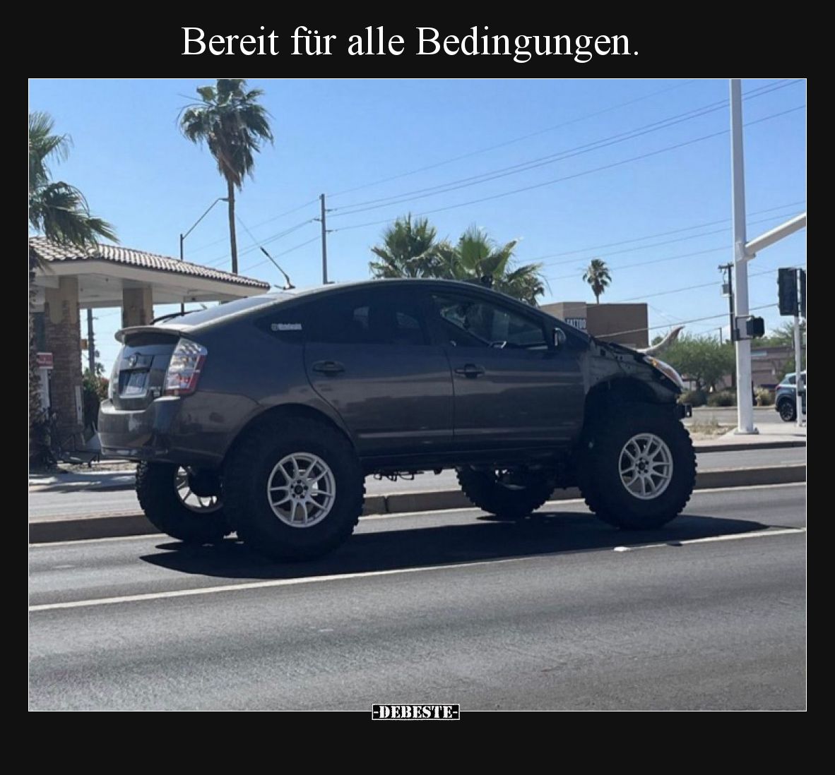 Bereit für alle Bedingungen... - Lustige Bilder | DEBESTE.de