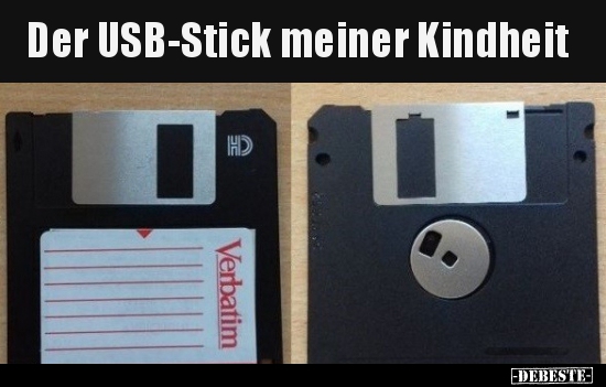 Der USB-Stick meiner Kindheit.. - Lustige Bilder | DEBESTE.de