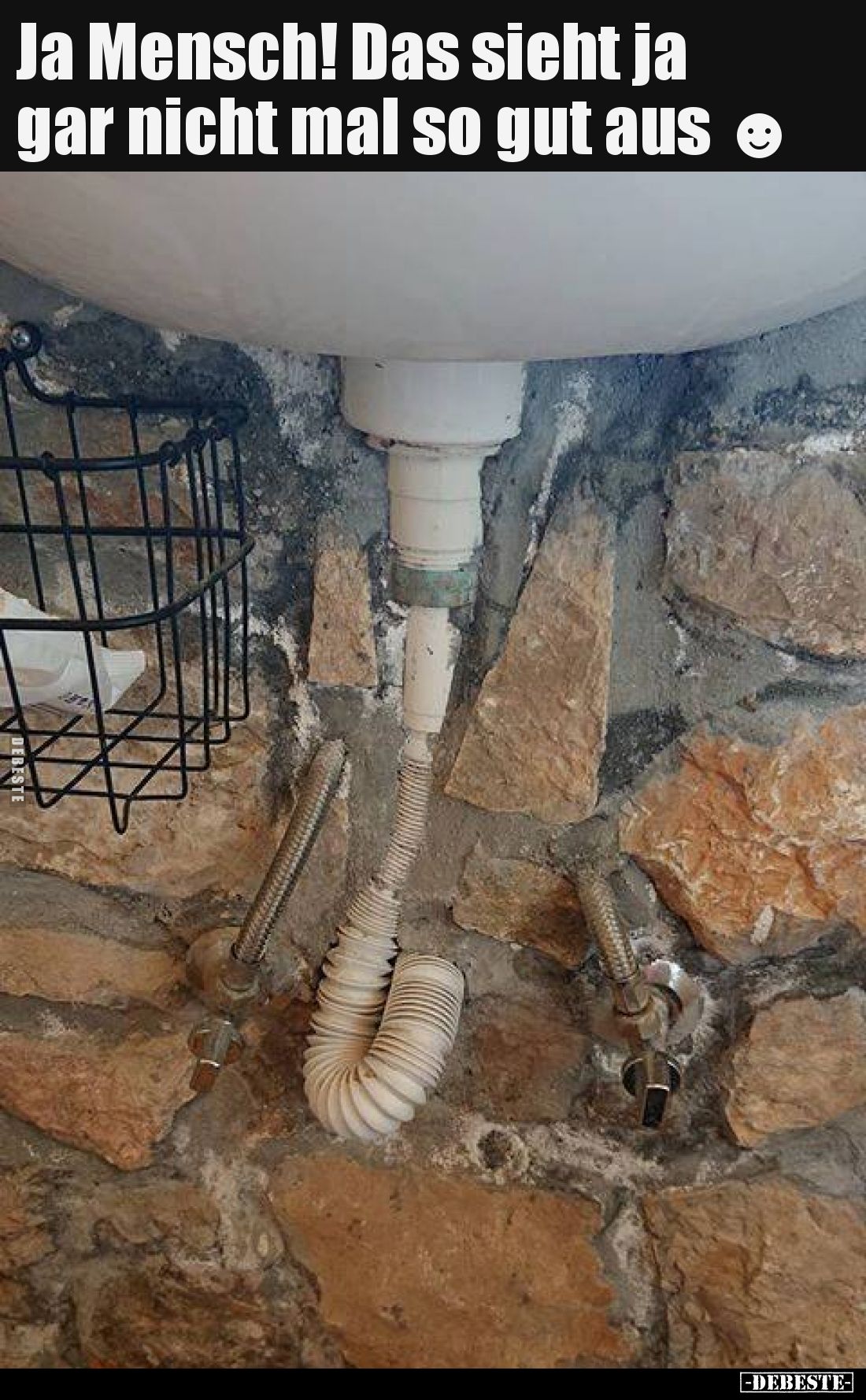 Ja Mensch! Das sieht ja gar nicht mal so gut aus.