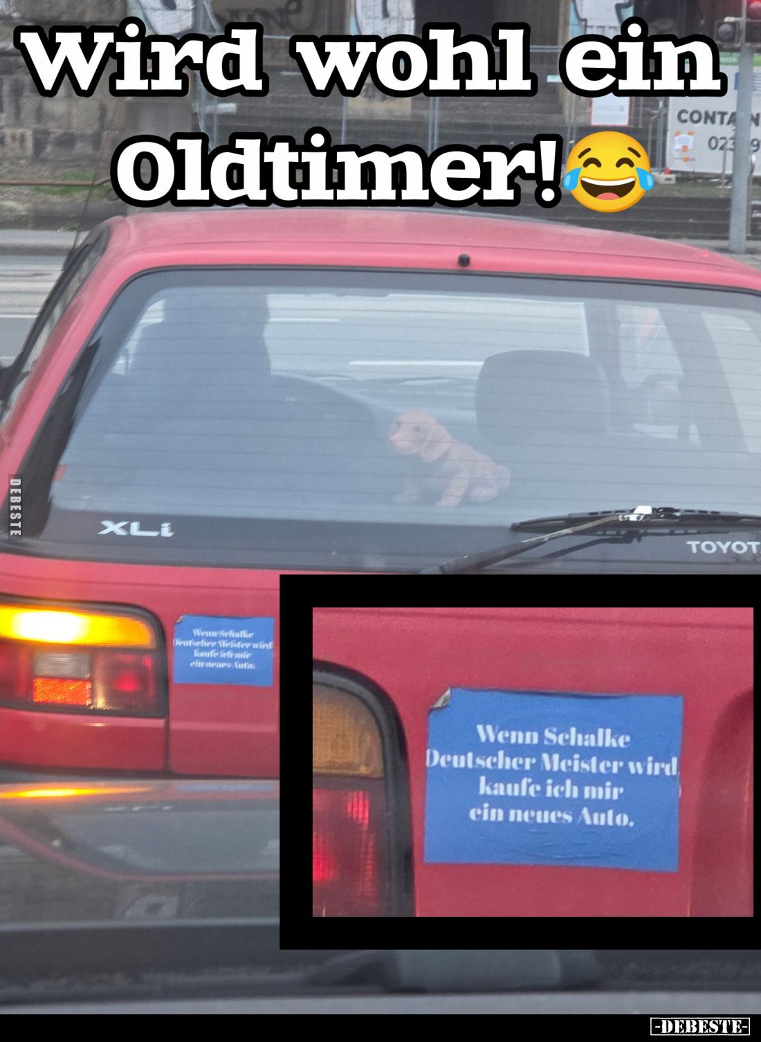 Wird wohl ein Oldtimer!
