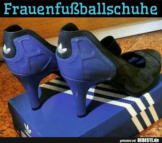Frauenfußballschuhe. - Lustige Bilder | DEBESTE.de