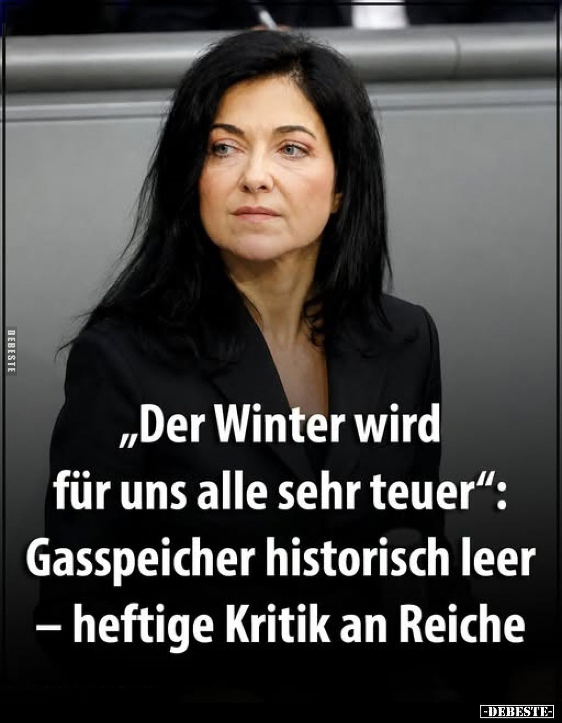 „Der Winter wird für uns alle sehr teuer“:
Gasspeicher historisch leer – heftige Kritik an Reiche