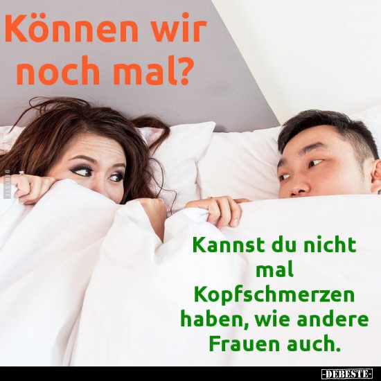 Können wir noch mal?