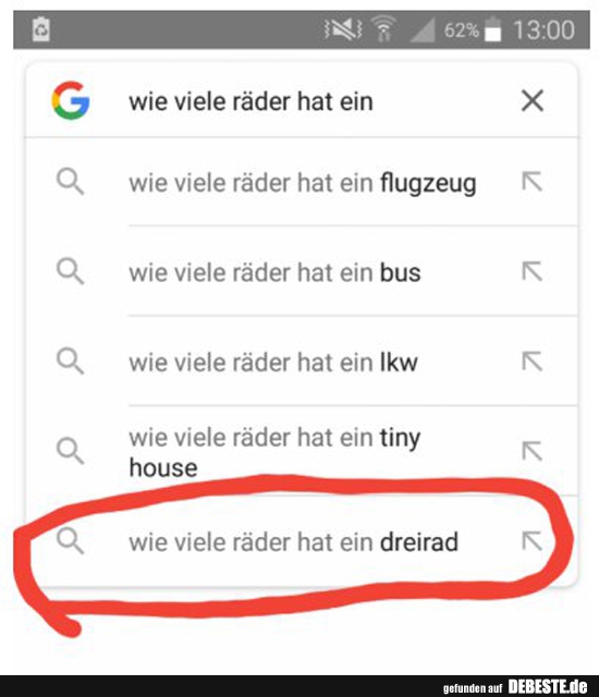 Wie viele räder hat ein.. DEBESTE.de