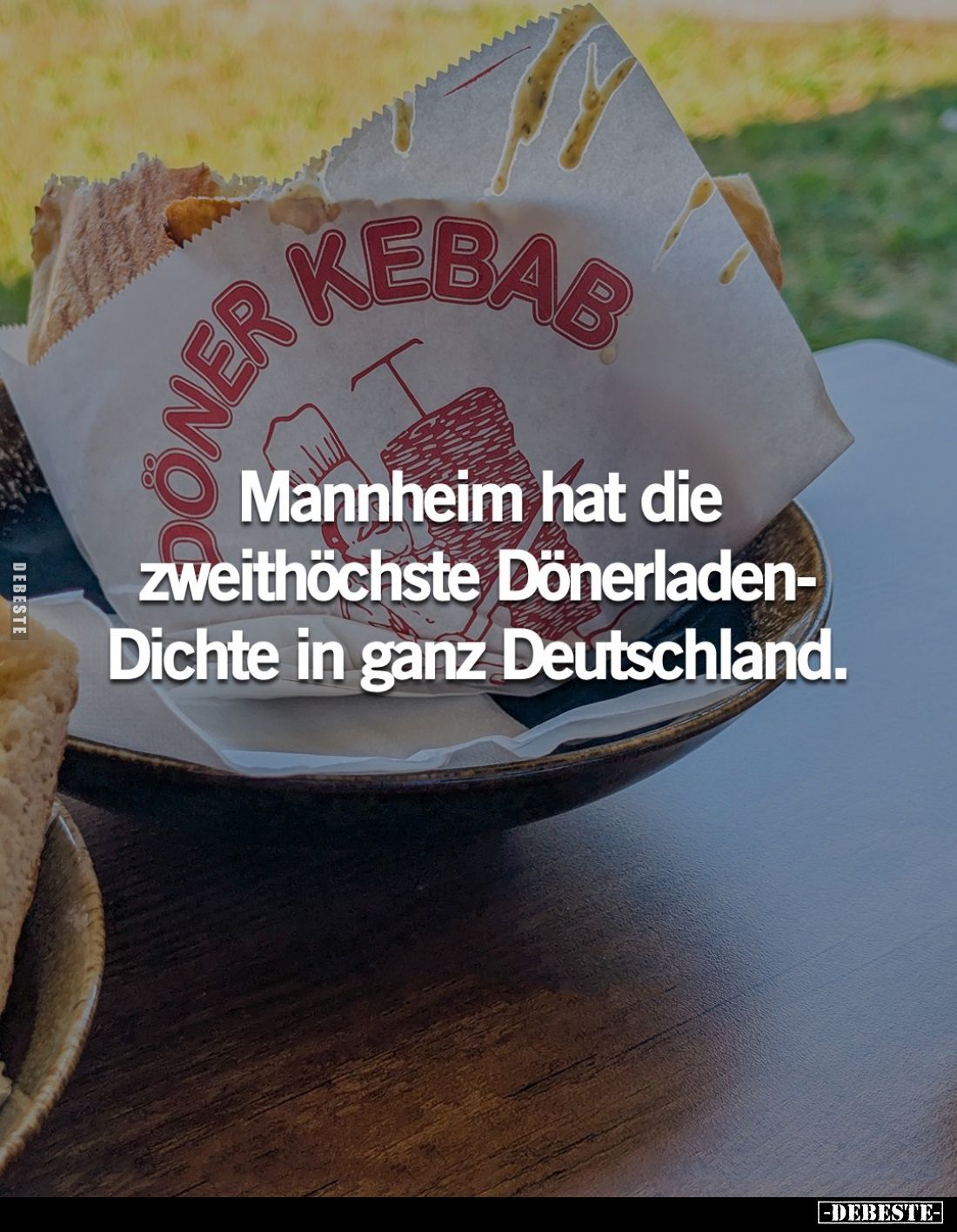 Mannheim hat die zweithöchste Dönerladen-Dichte in ganz Deutschland.