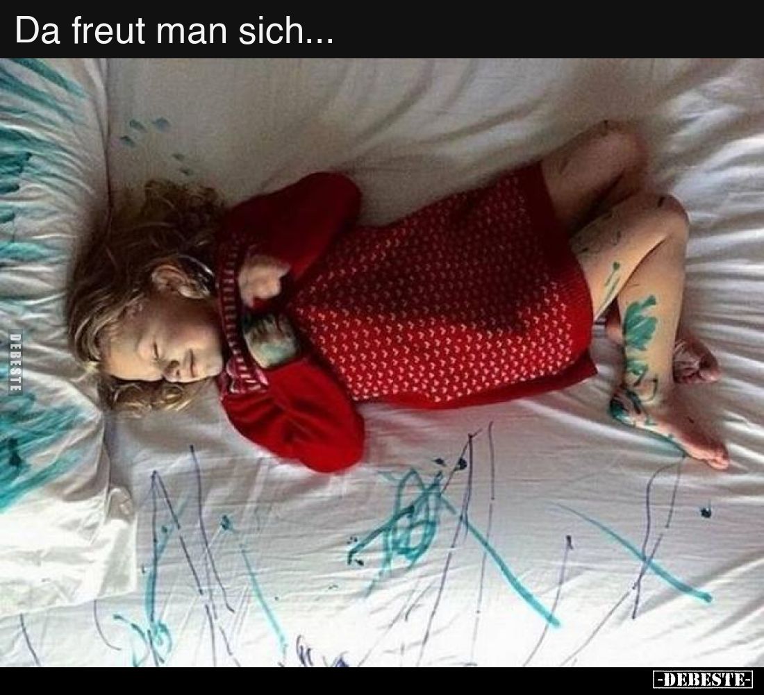 Da freut man sich...