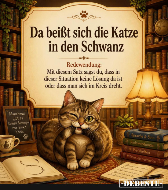Im Kreis drehen - Katze - Lustige Bilder | DEBESTE.de