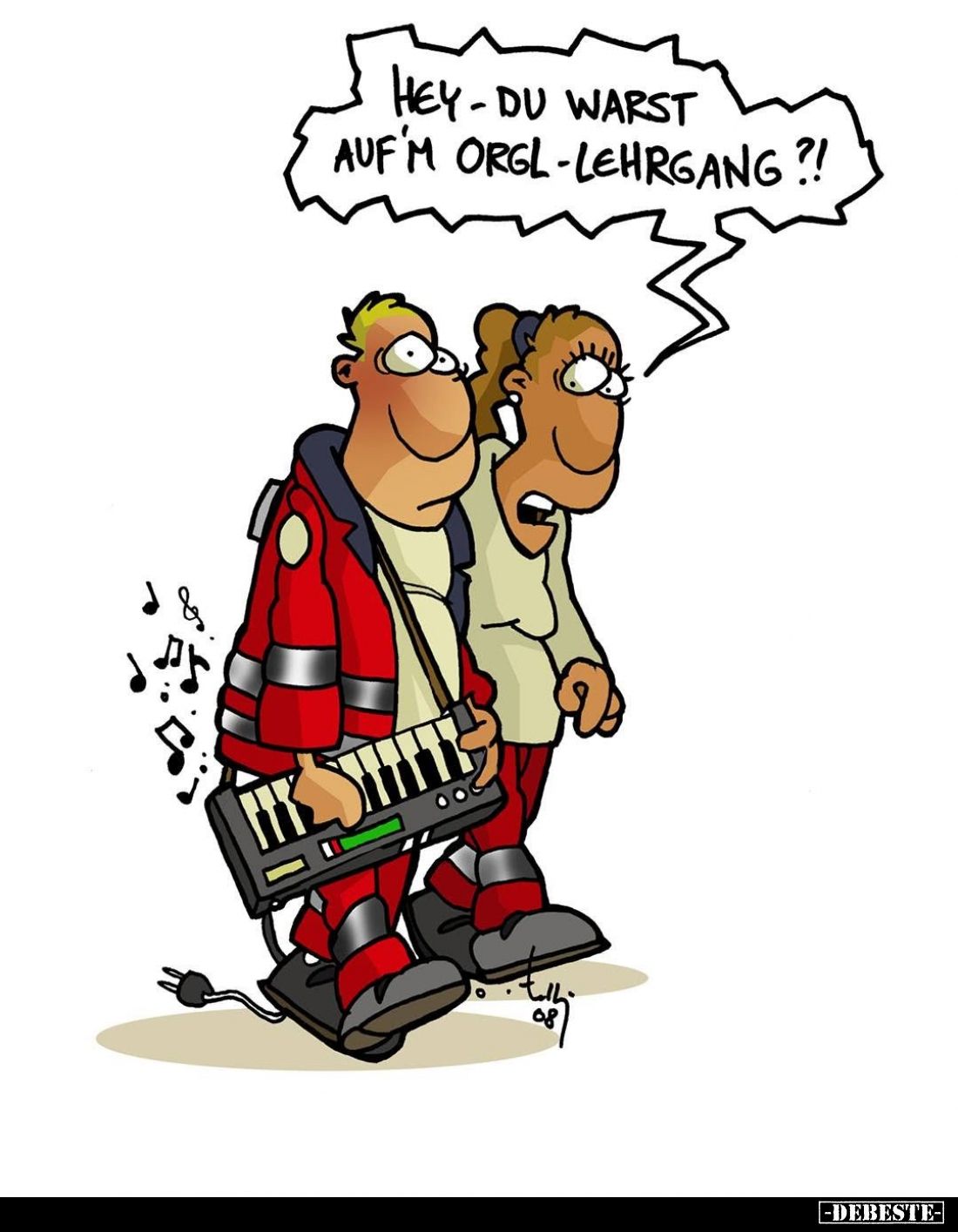 Hey - du warst auf'm ORGL-Lehrgang?!