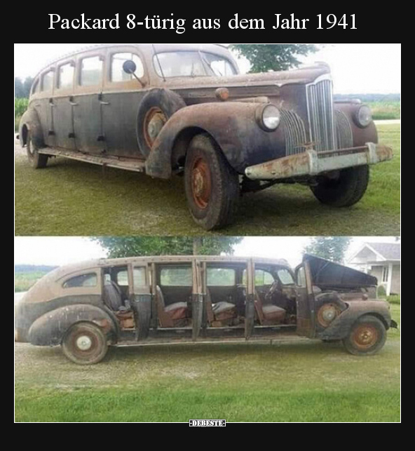 Packard 8-türig aus dem Jahr 1941..