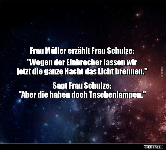 Frau Müller erzählt Frau Schulze.. - Lustige Bilder | DEBESTE.de