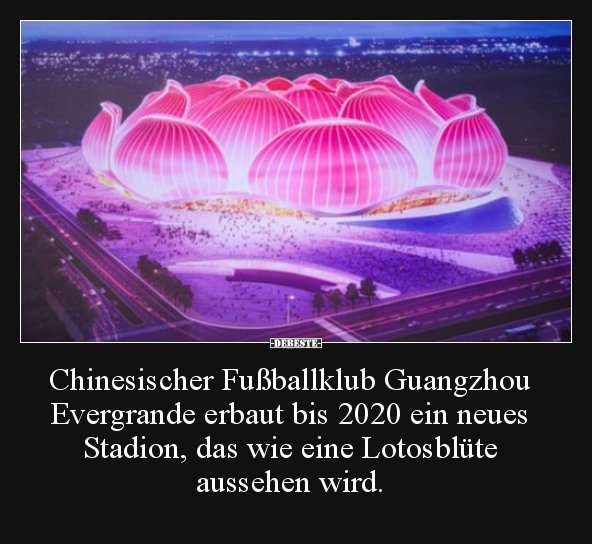 Chinesischer Fußballklub Guangzhou Evergrande erbaut bis..