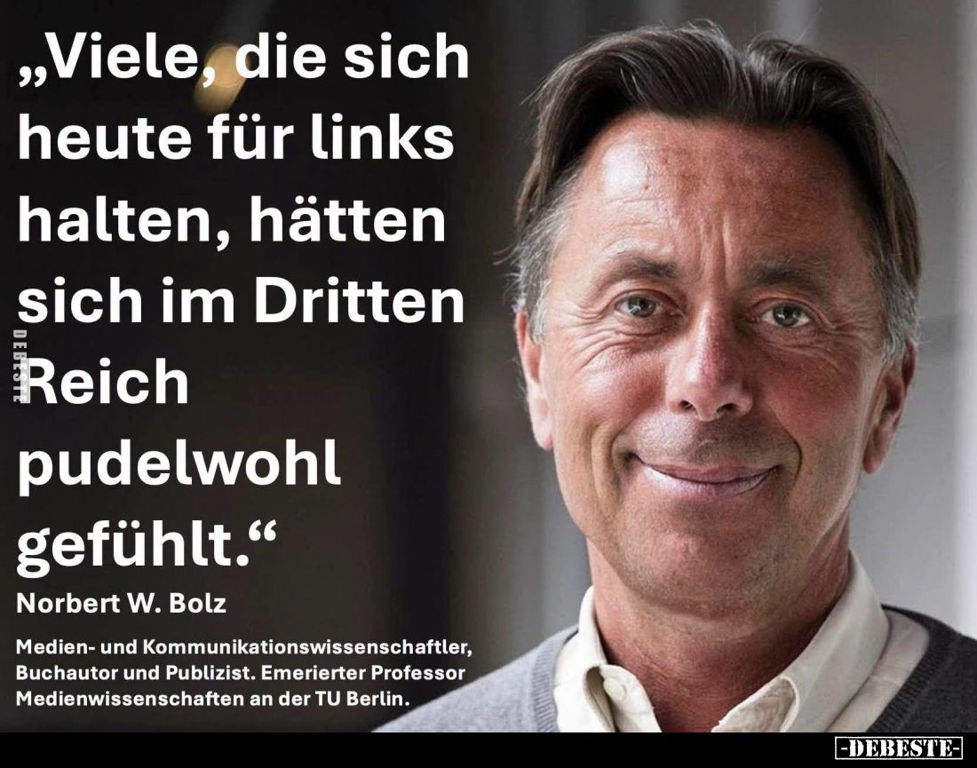Viele, die sich heute für links halten... - Lustige Bilder | DEBESTE.de