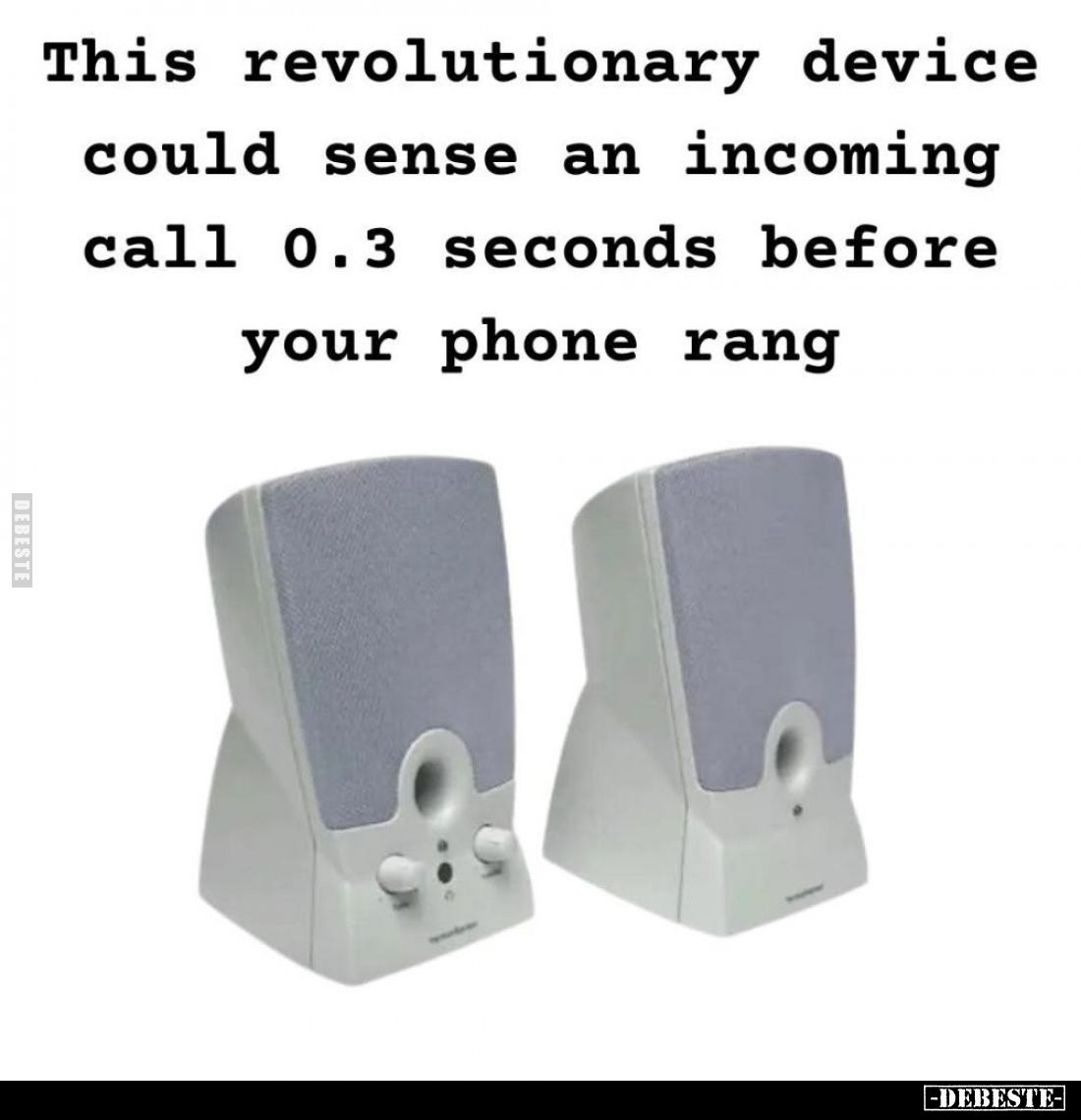 This revolutionary device could sense an incoming call 0.3 seconds before your phone rang.