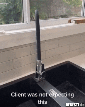 Nicht das, was der Kunde erwartet hatte..