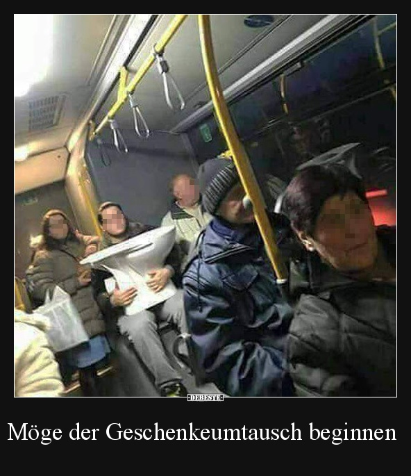 Möge der Geschenkeumtausch beginnen.. - Lustige Bilder | DEBESTE.de