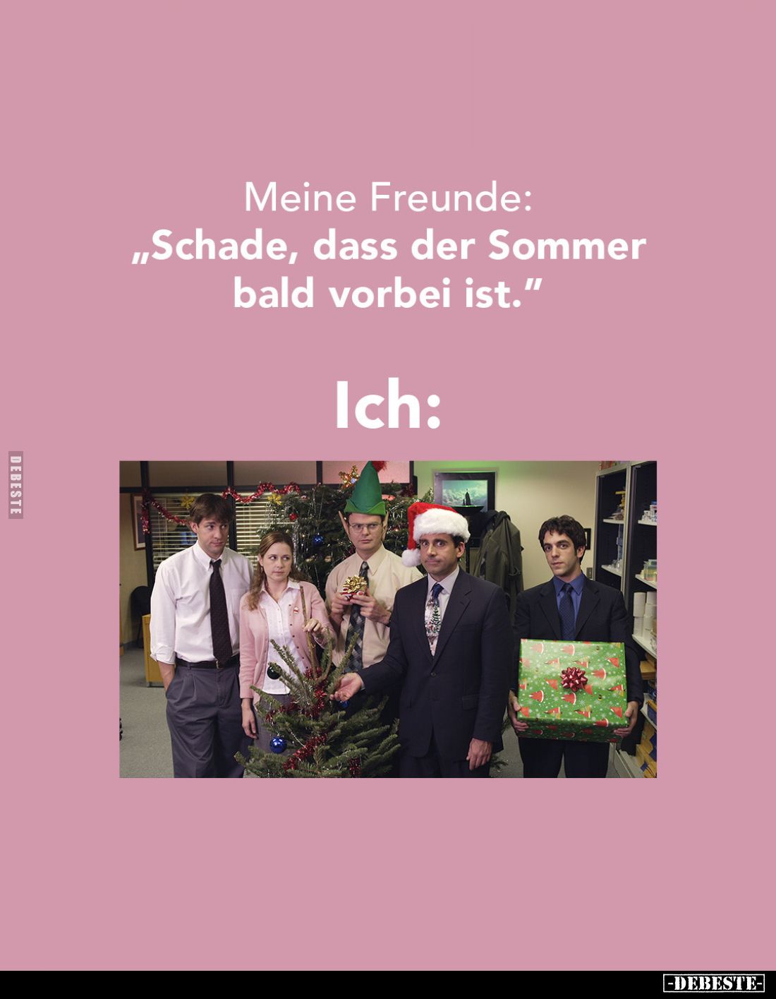Meine Freunde: "Schade, dass der Sommer bald vorbei.." - Lustige Bilder | DEBESTE.de