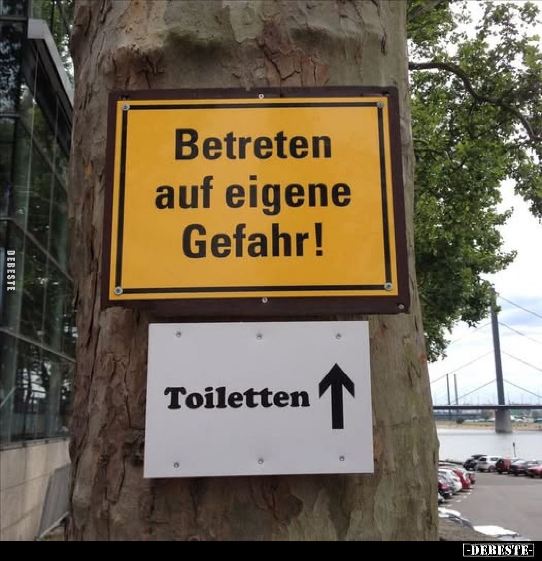 Betreten auf eigene Gefahr!